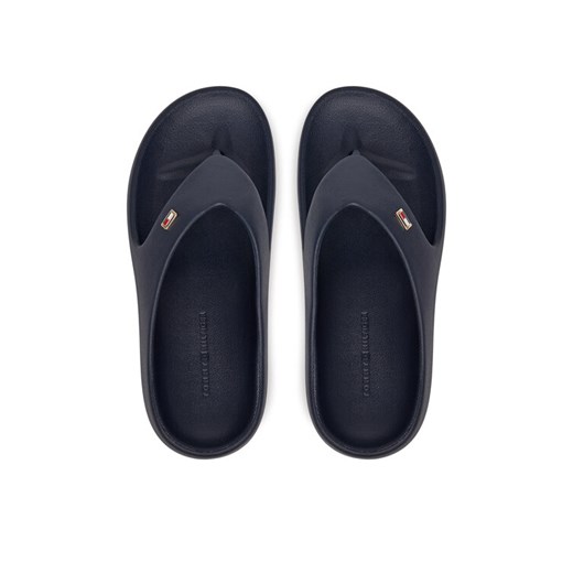 Tommy Hilfiger Japonki Th Comfort Beach Sandal FW0FW08522 Granatowy ze sklepu MODIVO w kategorii Klapki damskie - zdjęcie 182653095