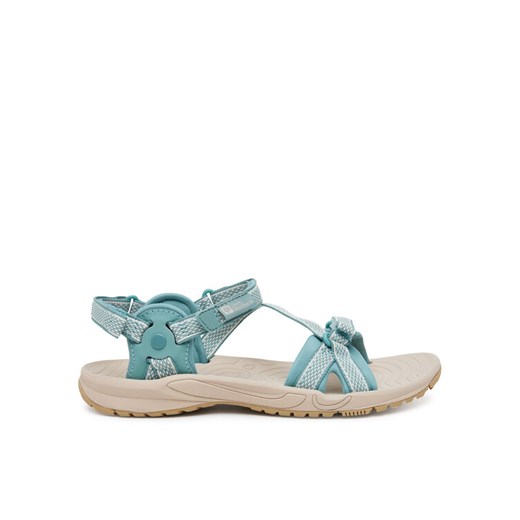 Jack Wolfskin Sandały Lakewood Ride Sandal M 4019041 Turkusowy ze sklepu MODIVO w kategorii Sandały damskie - zdjęcie 182653109