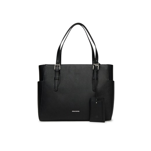 Gino Rossi Torebka RC-19681 Czarny ze sklepu MODIVO w kategorii Torby Shopper bag - zdjęcie 182653119