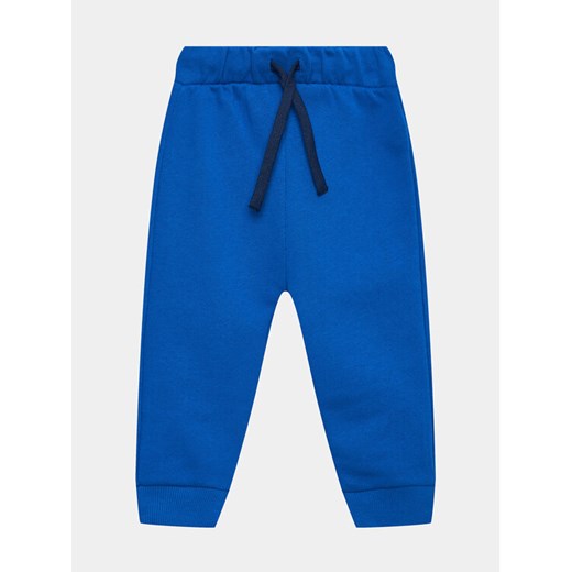 United Colors Of Benetton Spodnie dresowe 3J70GF010 Niebieski Regular Fit ze sklepu MODIVO w kategorii Spodnie i półśpiochy - zdjęcie 182653227