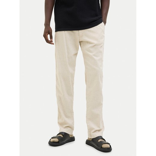 Jack&Jones Spodnie materiałowe Kane 12274977 Beżowy Relaxed Fit ze sklepu MODIVO w kategorii Spodnie męskie - zdjęcie 182653249