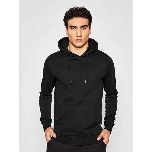 Jack&Jones Bluza Basic 12182537 Czarny Regular Fit ze sklepu MODIVO w kategorii Bluzy męskie - zdjęcie 182653357