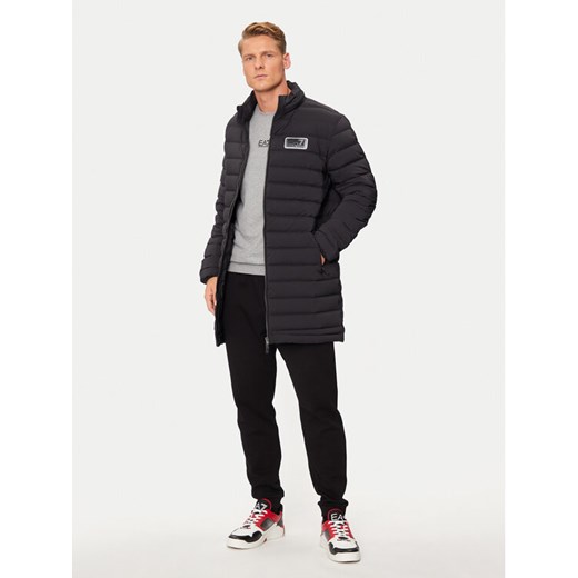 EA7 Emporio Armani Kurtka puchowa 6DPK12 PNHAZ 1200 Czarny Regular Fit ze sklepu MODIVO w kategorii Kurtki męskie - zdjęcie 182653405