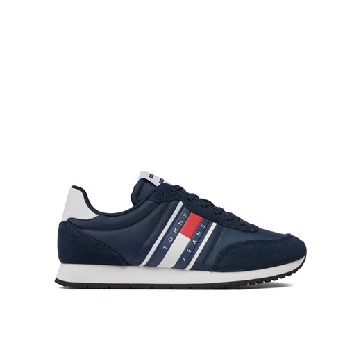 Tommy Jeans Sneakersy Tjm Runner Casual Ess EM0EM01351 Granatowy Tommy Jeans 43 MODIVO