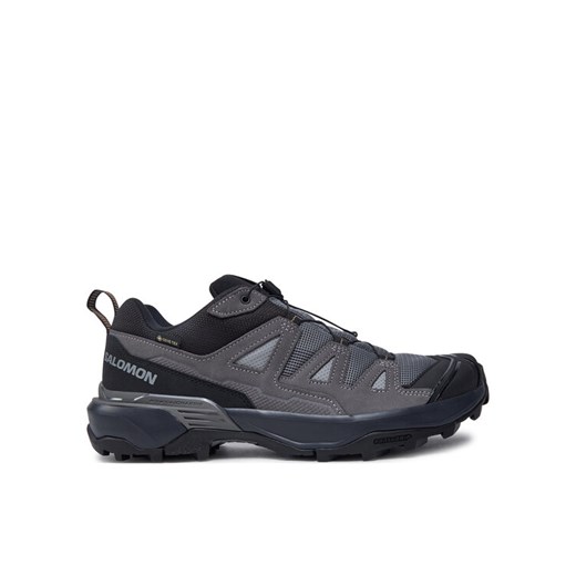Salomon Sneakersy X Ultra 360 Leather Gore-Tex L47571400 Szary ze sklepu MODIVO w kategorii Buty sportowe męskie - zdjęcie 182653418