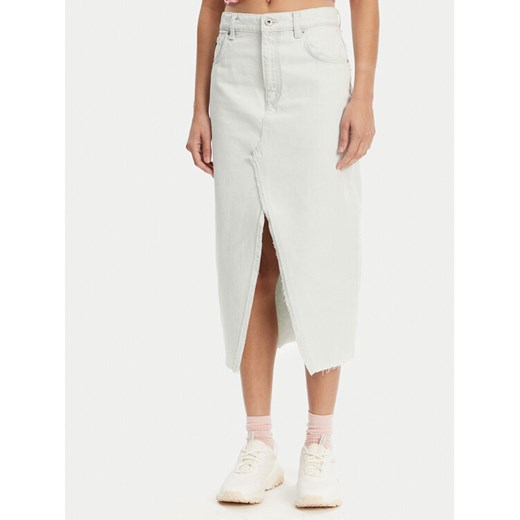 HUGO Spódnica jeansowa Galita 50534746 Niebieski Regular Fit ze sklepu MODIVO w kategorii Spódnice - zdjęcie 182653468