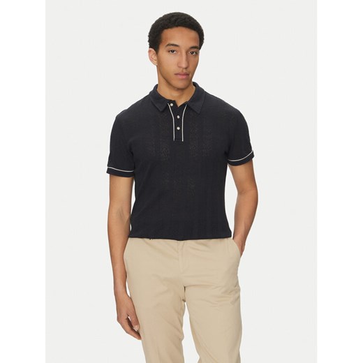 Marciano Guess Polo 5GHP07 6321A Granatowy Regular Fit ze sklepu MODIVO w kategorii T-shirty męskie - zdjęcie 182653527