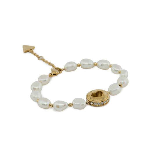 Guess Bransoletka JUBB03 342JWGS Biały ze sklepu MODIVO w kategorii Bransoletki - zdjęcie 182653546