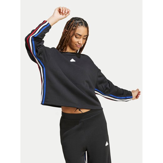 adidas Bluza Express IX3741 Czarny Loose Fit XS MODIVO