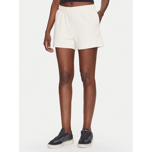 Puma Szorty sportowe ESS Elevated 5" 685020 Écru Regular Fit ze sklepu MODIVO w kategorii Szorty - zdjęcie 182653626