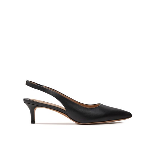 Lauren Ralph Lauren Sandały 802927937001 Czarny ze sklepu MODIVO w kategorii Czółenka - zdjęcie 182653649