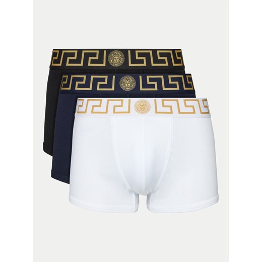 Versace Komplet 3 par bokserek AU10326 1A10011 Kolorowy ze sklepu MODIVO w kategorii Majtki męskie - zdjęcie 182653745