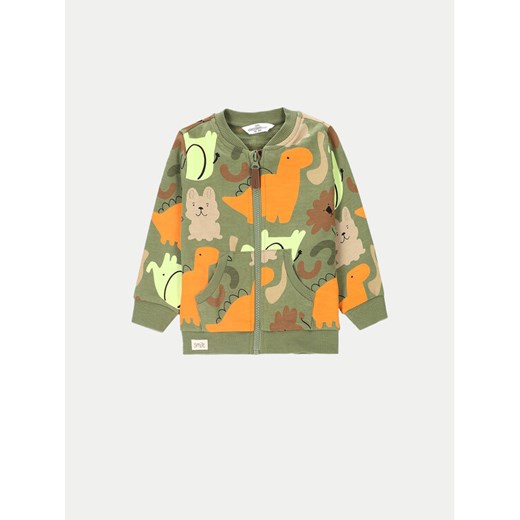 Coccodrillo Bluza ZC4132202SBN Zielony Regular Fit ze sklepu MODIVO w kategorii Bluzy chłopięce - zdjęcie 182653766
