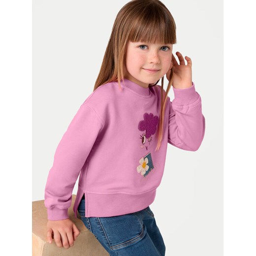 Mayoral Bluza 4482 Różowy Regular Fit ze sklepu MODIVO w kategorii Bluzy dziewczęce - zdjęcie 182653828