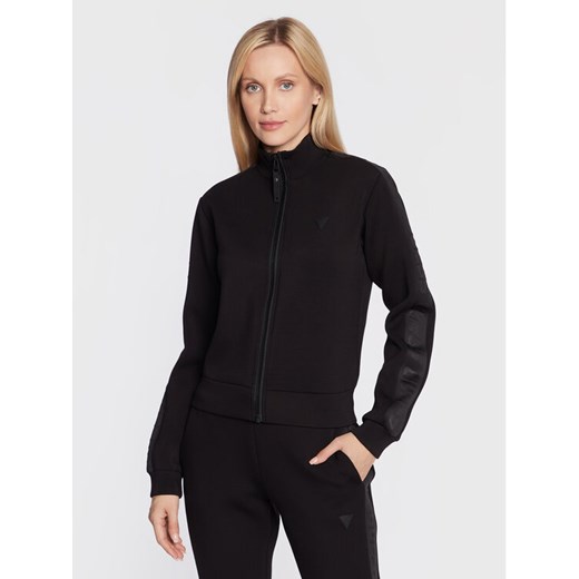 Guess Bluza Allie V2YQ17 K7UW2 Czarny Regular Fit ze sklepu MODIVO w kategorii Bluzy damskie - zdjęcie 182653867
