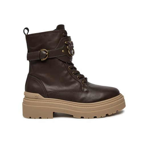 PINKO Trapery MIA 07 SD0147 P001 L56 Brązowy ze sklepu MODIVO w kategorii Workery damskie - zdjęcie 182653888