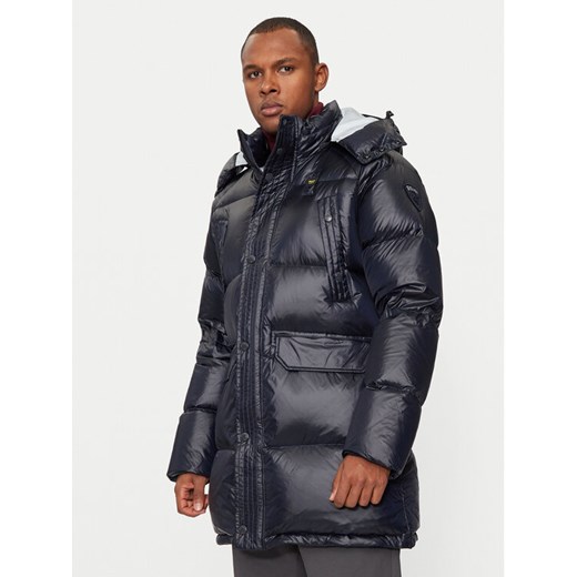 Blauer Kurtka puchowa 24WBLUK03323 Granatowy Regular Fit ze sklepu MODIVO w kategorii Kurtki męskie - zdjęcie 182653908