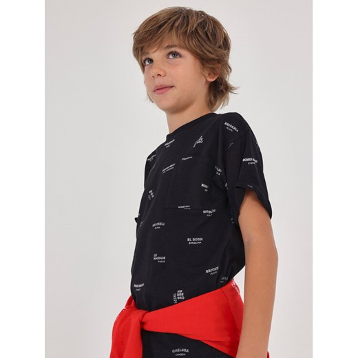 Mayoral T-Shirt 6085 Czarny ze sklepu MODIVO w kategorii T-shirty chłopięce - zdjęcie 182653948