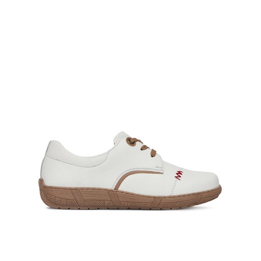 Go Soft Półbuty WI23-COMFORT-01 Biały ze sklepu MODIVO w kategorii Półbuty damskie - zdjęcie 182653967