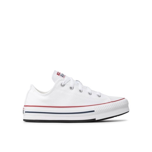 Converse Trampki Chuck Taylor All Star Eva Lift Ox 272858C Biały ze sklepu MODIVO w kategorii Trampki damskie - zdjęcie 182653988