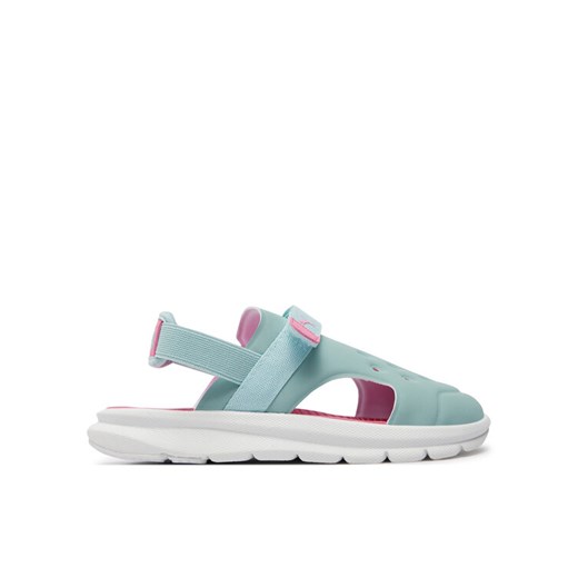 Puma Sandały Evolve Sandal AC PS 390692-09 Turkusowy ze sklepu MODIVO w kategorii Sandały dziecięce - zdjęcie 182654029