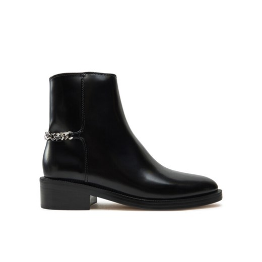 MICHAEL Michael Kors Botki Carlisle 40F4CLME5L Czarny ze sklepu MODIVO w kategorii Botki - zdjęcie 182654066