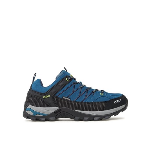 CMP Trekkingi Rigel Low Trekking Shoes Wp 3Q13247 Niebieski ze sklepu MODIVO w kategorii Buty trekkingowe męskie - zdjęcie 182654069