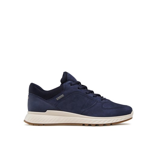 ECCO Sneakersy Exostride W Low Gtx GORE-TEX 83530301303 Granatowy ze sklepu MODIVO w kategorii Buty sportowe damskie - zdjęcie 182654096