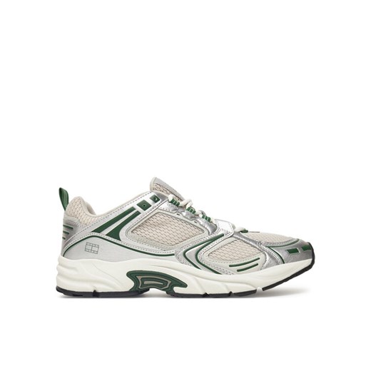 Tommy Jeans Sneakersy Archive'97 Metallic EM0EM01572 Biały ze sklepu MODIVO w kategorii Buty sportowe męskie - zdjęcie 182654098