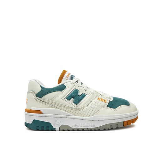 New Balance Sneakersy BB550VRA Biały ze sklepu MODIVO w kategorii Buty sportowe męskie - zdjęcie 182654119
