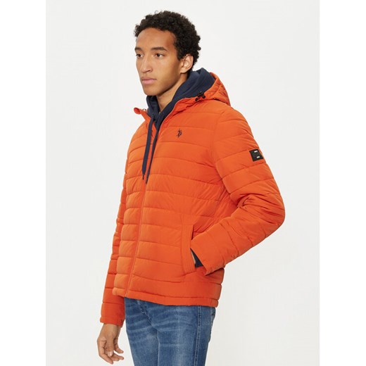U.S. Polo Assn. Kurtka zimowa MUP3600 Pomarańczowy Regular Fit ze sklepu MODIVO w kategorii Kurtki męskie - zdjęcie 182654125