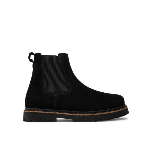 Birkenstock Sztyblety Highwood Slip On Mid W Leve 028187 Czarny ze sklepu MODIVO w kategorii Botki - zdjęcie 182654188