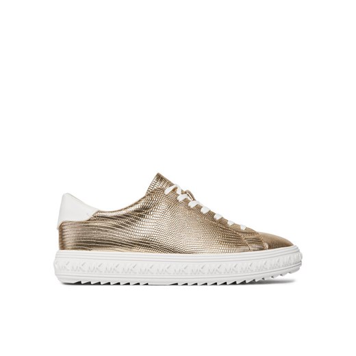 MICHAEL Michael Kors Sneakersy Grove Lace Up 43R4GVFS1M Złoty Michael Michael Kors 37 MODIVO