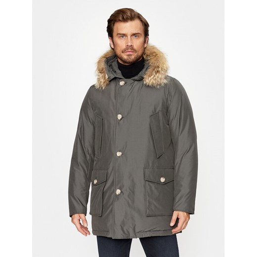 Woolrich Kurtka puchowa Arctic CFWOOU0482MRUT0001 Szary Regular Fit ze sklepu MODIVO w kategorii Kurtki męskie - zdjęcie 182654326