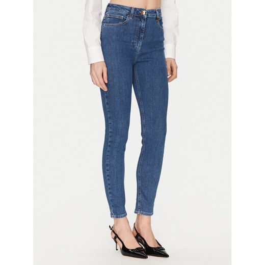 Elisabetta Franchi Jeansy PJ-86I-51E2-V320 Granatowy Regular Fit ze sklepu MODIVO w kategorii Jeansy damskie - zdjęcie 182654327