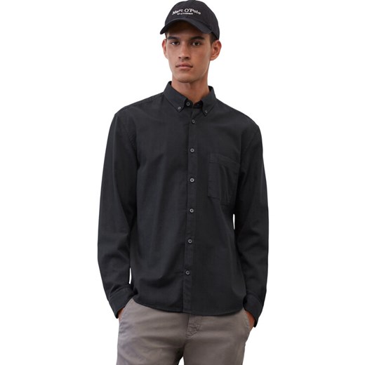 Marc O'Polo Koszula B21 7242 42414 Czarny Regular Fit ze sklepu MODIVO w kategorii Koszule męskie - zdjęcie 182654328