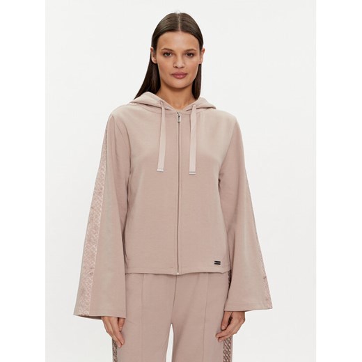 Boss Bluza Arya 50515550 Beżowy Regular Fit ze sklepu MODIVO w kategorii Bluzy damskie - zdjęcie 182654366
