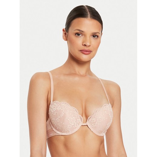 Guess Biustonosz push-up O4YC01 PZ01C Beżowy ze sklepu MODIVO w kategorii Biustonosze - zdjęcie 182654368