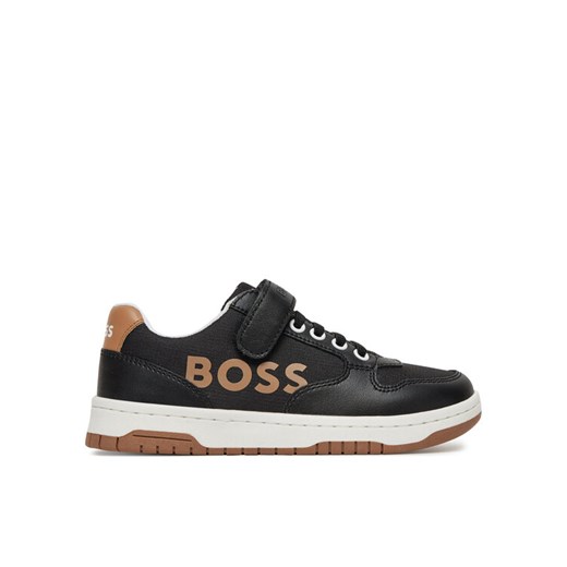 BOSS Sneakersy J51644 M Czarny ze sklepu MODIVO w kategorii Buty sportowe dziecięce - zdjęcie 182654377