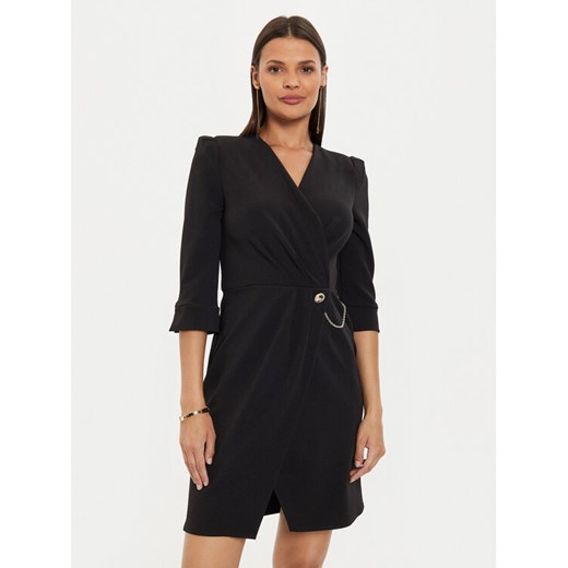 Rinascimento Sukienka koktajlowa CFC0019592002 Czarny Regular Fit ze sklepu MODIVO w kategorii Sukienki - zdjęcie 182654385