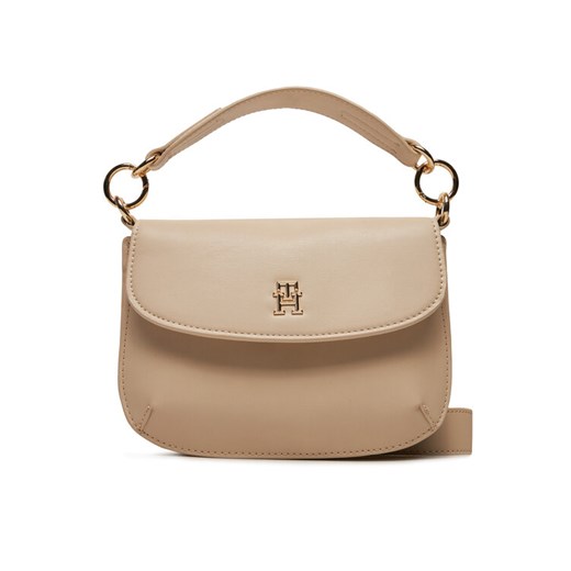 Tommy Hilfiger Torebka Chic Crossover AW0AW16686 Beżowy ze sklepu MODIVO w kategorii Torebki damskie - zdjęcie 182654456