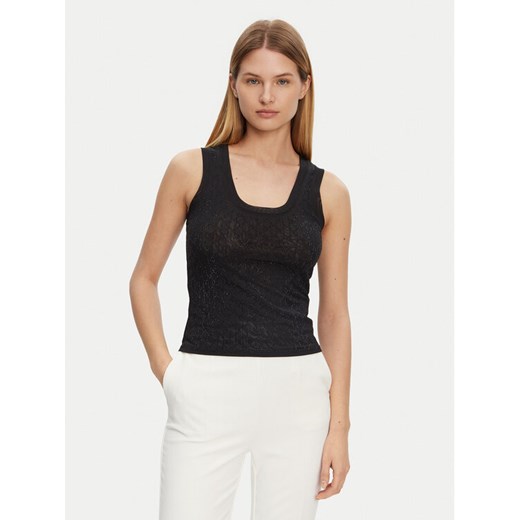 Marciano Guess Top 5RGP21 6311A Czarny Regular Fit ze sklepu MODIVO w kategorii Bluzki damskie - zdjęcie 182654485