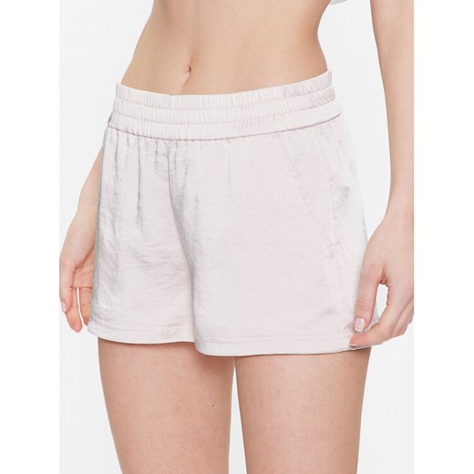 EA7 Emporio Armani Szorty sportowe 3RTS68 TNBLZ 1712 Beżowy Regular Fit ze sklepu MODIVO w kategorii Szorty - zdjęcie 182654546