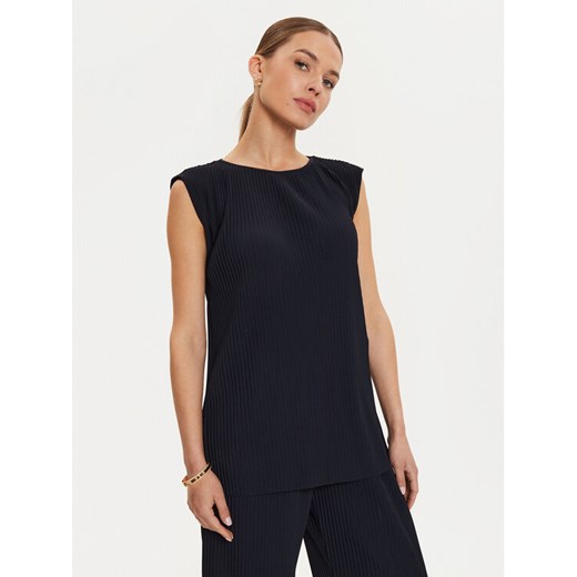 Max Mara Leisure Bluzka Cambusa 24269460 Granatowy Regular Fit ze sklepu MODIVO w kategorii Bluzki damskie - zdjęcie 182654575