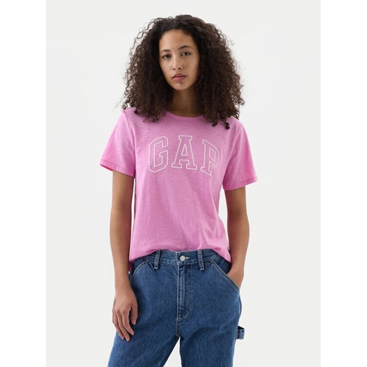 Gap T-Shirt 871344-03 Różowy Regular Fit ze sklepu MODIVO w kategorii Bluzki damskie - zdjęcie 182654628