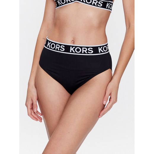 MICHAEL Michael Kors Dół od bikini Logo MM2M512 Czarny Michael Michael Kors S MODIVO