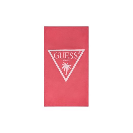 Guess Ręcznik plażowy E5GZ14 SG00P Różowy ze sklepu MODIVO w kategorii Odzież plażowa - zdjęcie 182654756
