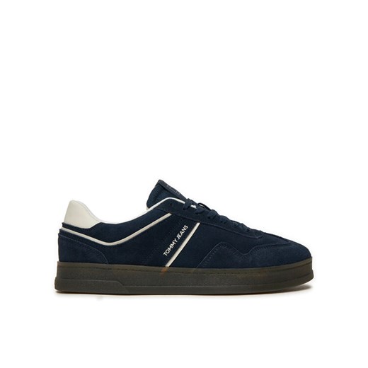 Tommy Jeans Sneakersy The Greenwich Suede EM0EM01516 Granatowy ze sklepu MODIVO w kategorii Buty sportowe męskie - zdjęcie 182654916