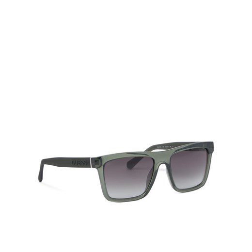 Guess Okulary przeciwsłoneczne GU00166 Zielony ze sklepu MODIVO w kategorii Okulary przeciwsłoneczne męskie - zdjęcie 182655006