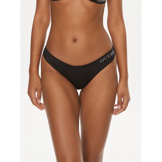 Guess Dół od bikini E4GO02 LY00K Czarny ze sklepu MODIVO w kategorii Stroje kąpielowe - zdjęcie 182655007